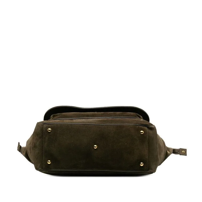 Gucci Double G Handbag Boston Bag