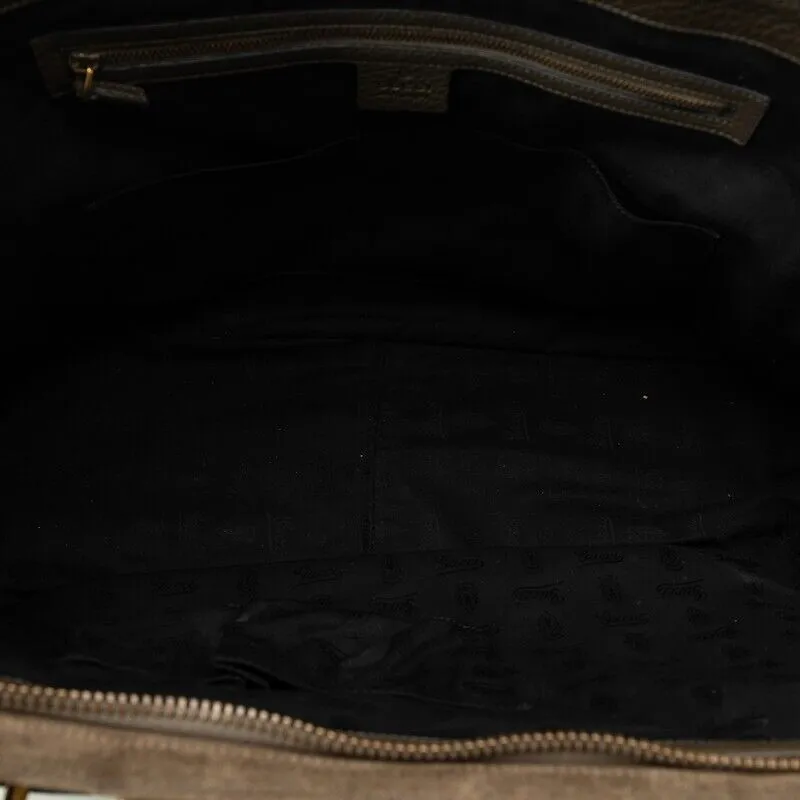 Gucci Double G Handbag Boston Bag