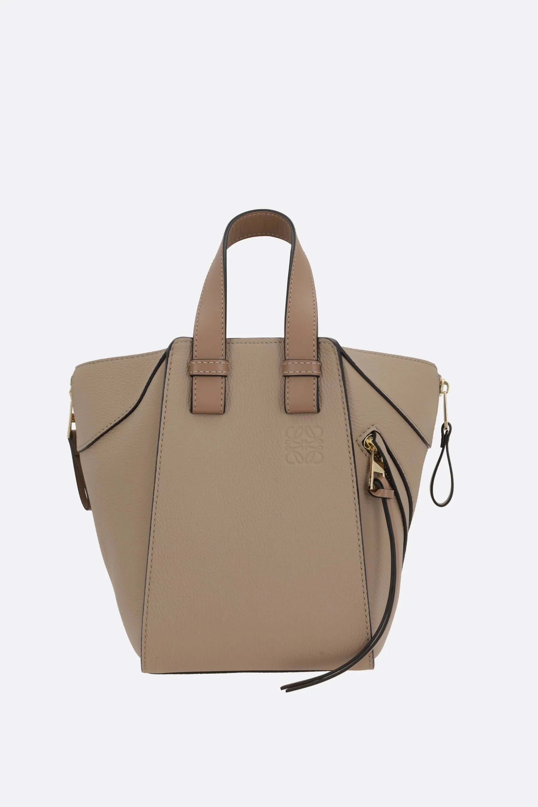 Hammock Compact Grainy Leather Bag