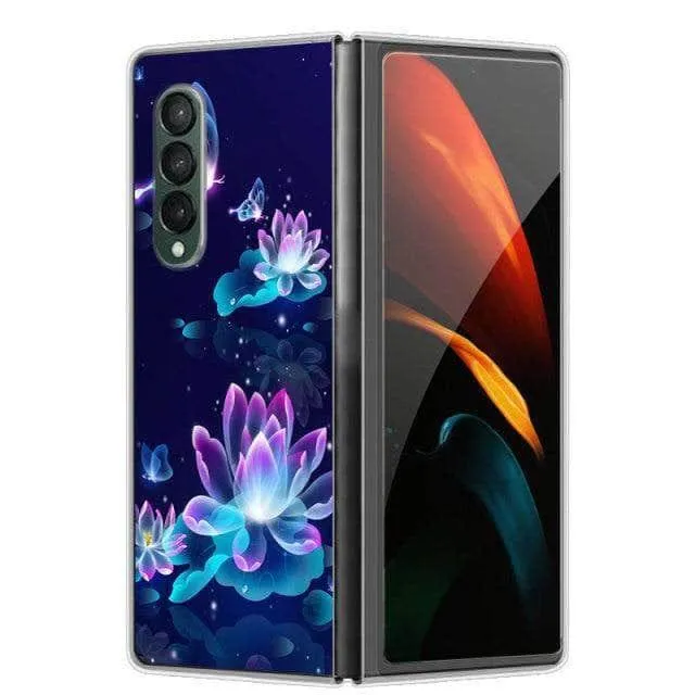Hard Plastic Themed Galaxy Z Fold 3 5G Case