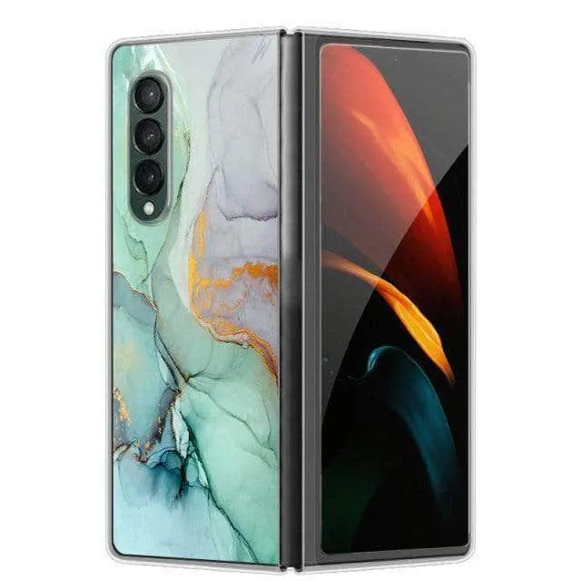 Hard Plastic Themed Galaxy Z Fold 3 5G Case