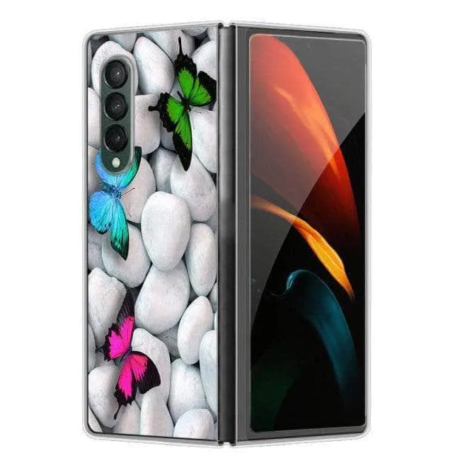 Hard Plastic Themed Galaxy Z Fold 3 5G Case