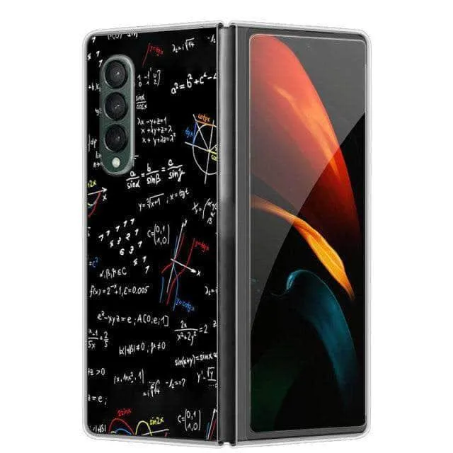Hard Plastic Themed Galaxy Z Fold 3 5G Case