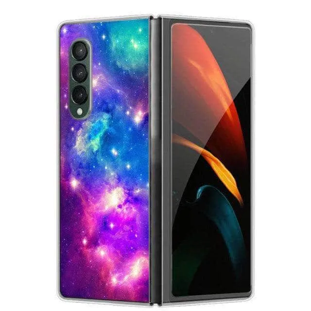 Hard Plastic Themed Galaxy Z Fold 3 5G Case