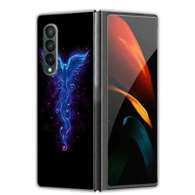 Hard Plastic Themed Galaxy Z Fold 3 5G Case