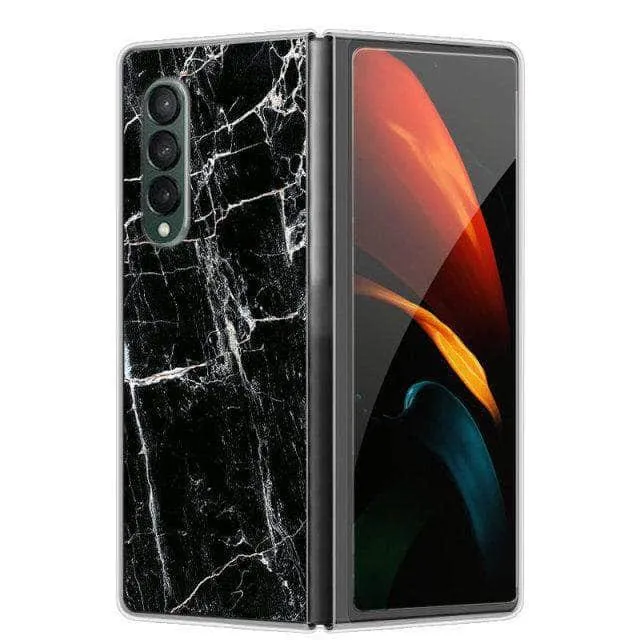 Hard Plastic Themed Galaxy Z Fold 3 5G Case