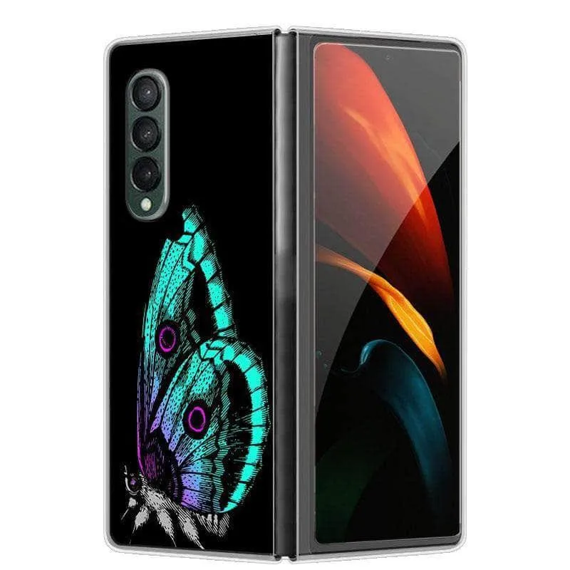 Hard Plastic Themed Galaxy Z Fold 3 5G Case