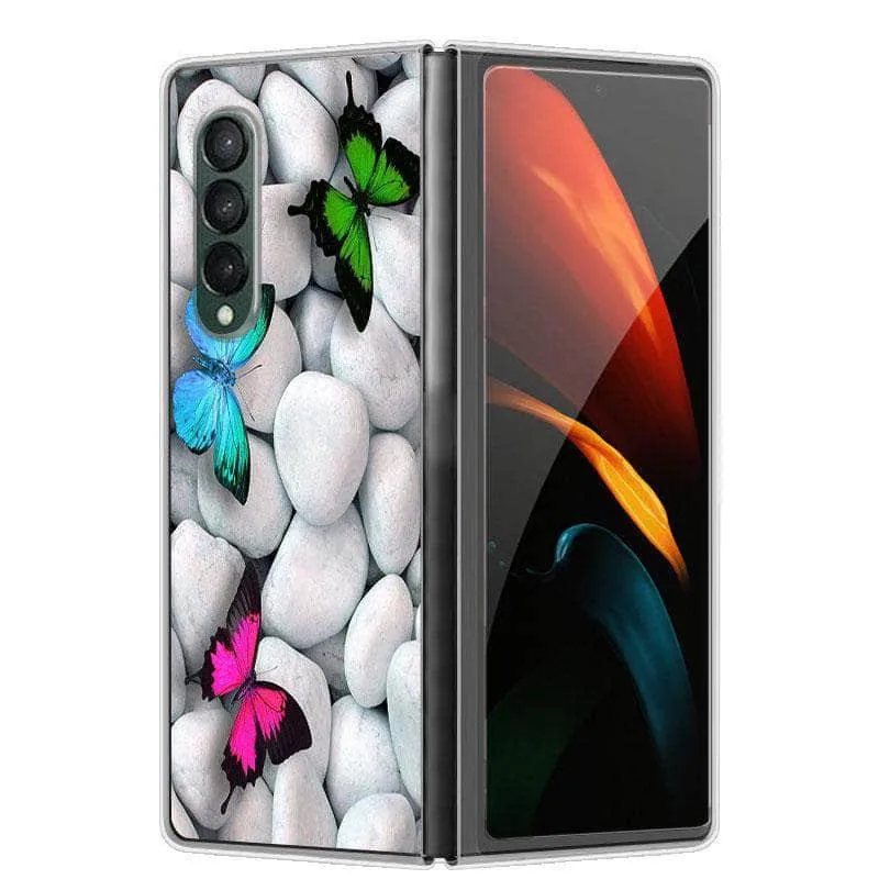 Hard Plastic Themed Galaxy Z Fold 3 5G Case
