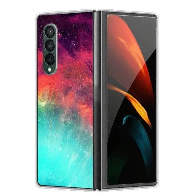 Hard Plastic Themed Galaxy Z Fold 3 5G Case