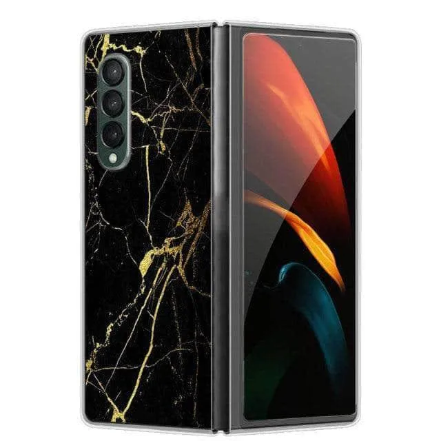 Hard Plastic Themed Galaxy Z Fold 3 5G Case