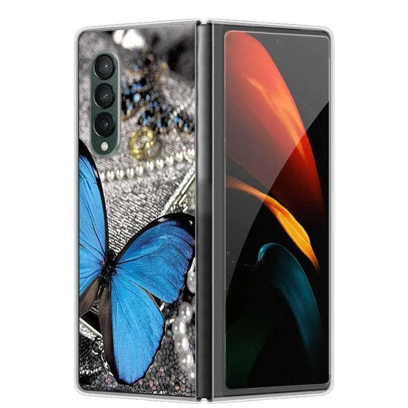 Hard Plastic Themed Galaxy Z Fold 3 5G Case