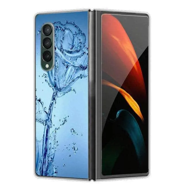 Hard Plastic Themed Galaxy Z Fold 3 5G Case