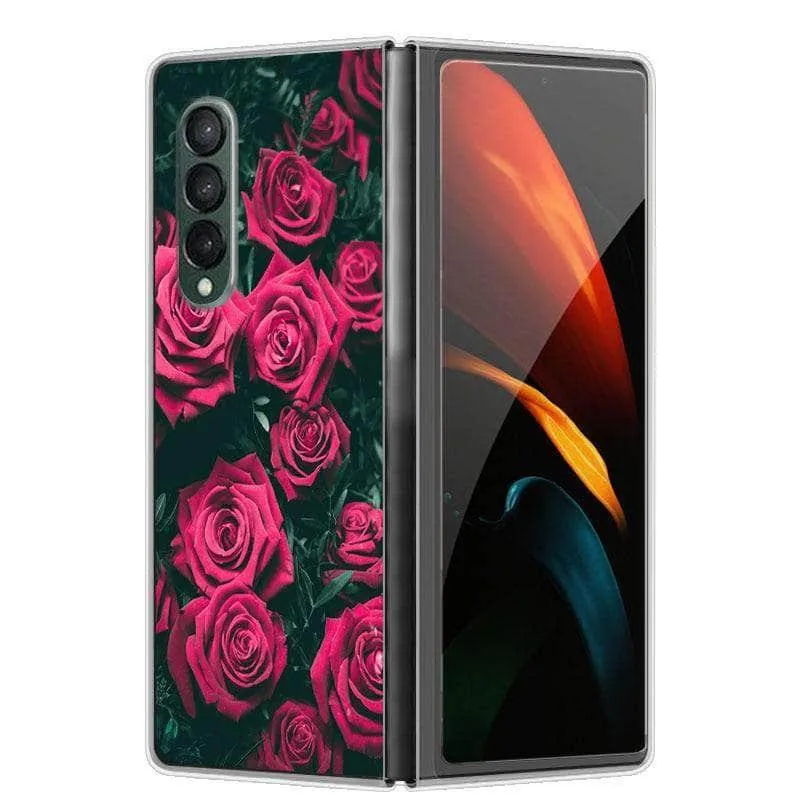 Hard Plastic Themed Galaxy Z Fold 3 5G Case