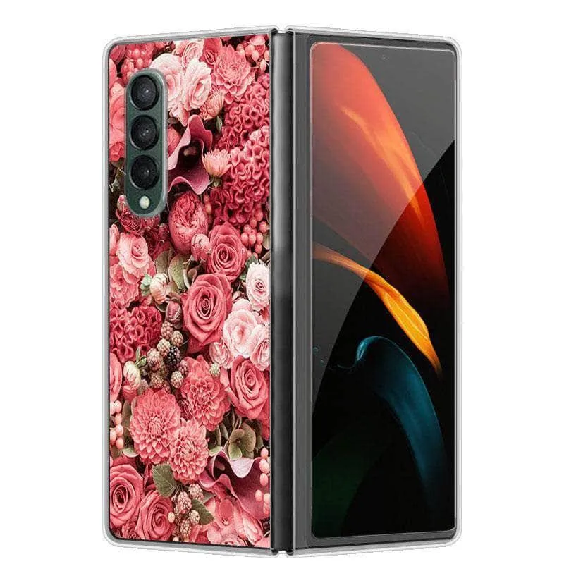 Hard Plastic Themed Galaxy Z Fold 3 5G Case