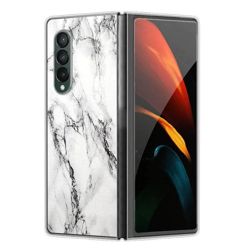 Hard Plastic Themed Galaxy Z Fold 3 5G Case