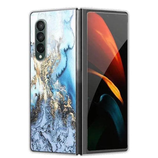 Hard Plastic Themed Galaxy Z Fold 3 5G Case