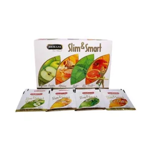 Hemani 4 Flavoured Slimming Tea 100 Bags