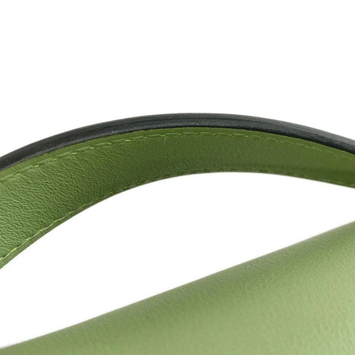 Hermès Kelly Pochette Vert Criquet Veau Swift