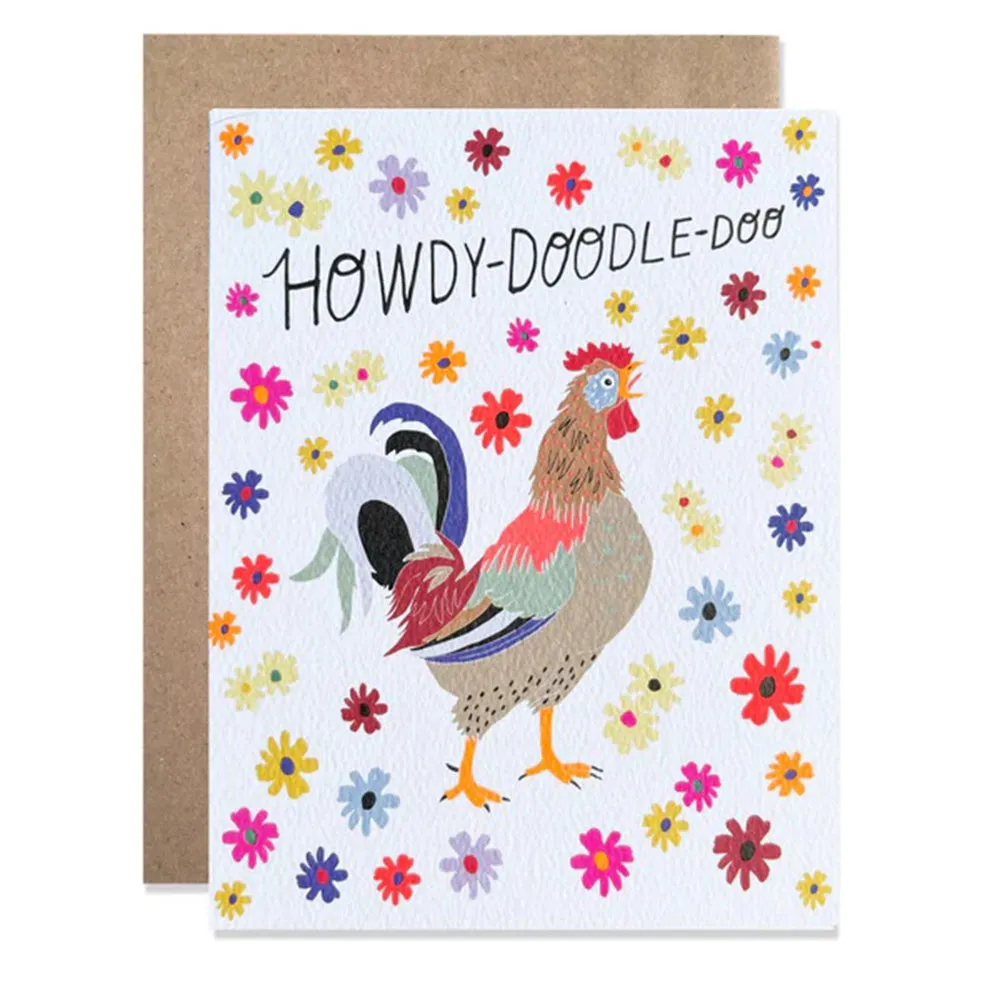 Howdy Doodle Doo Card