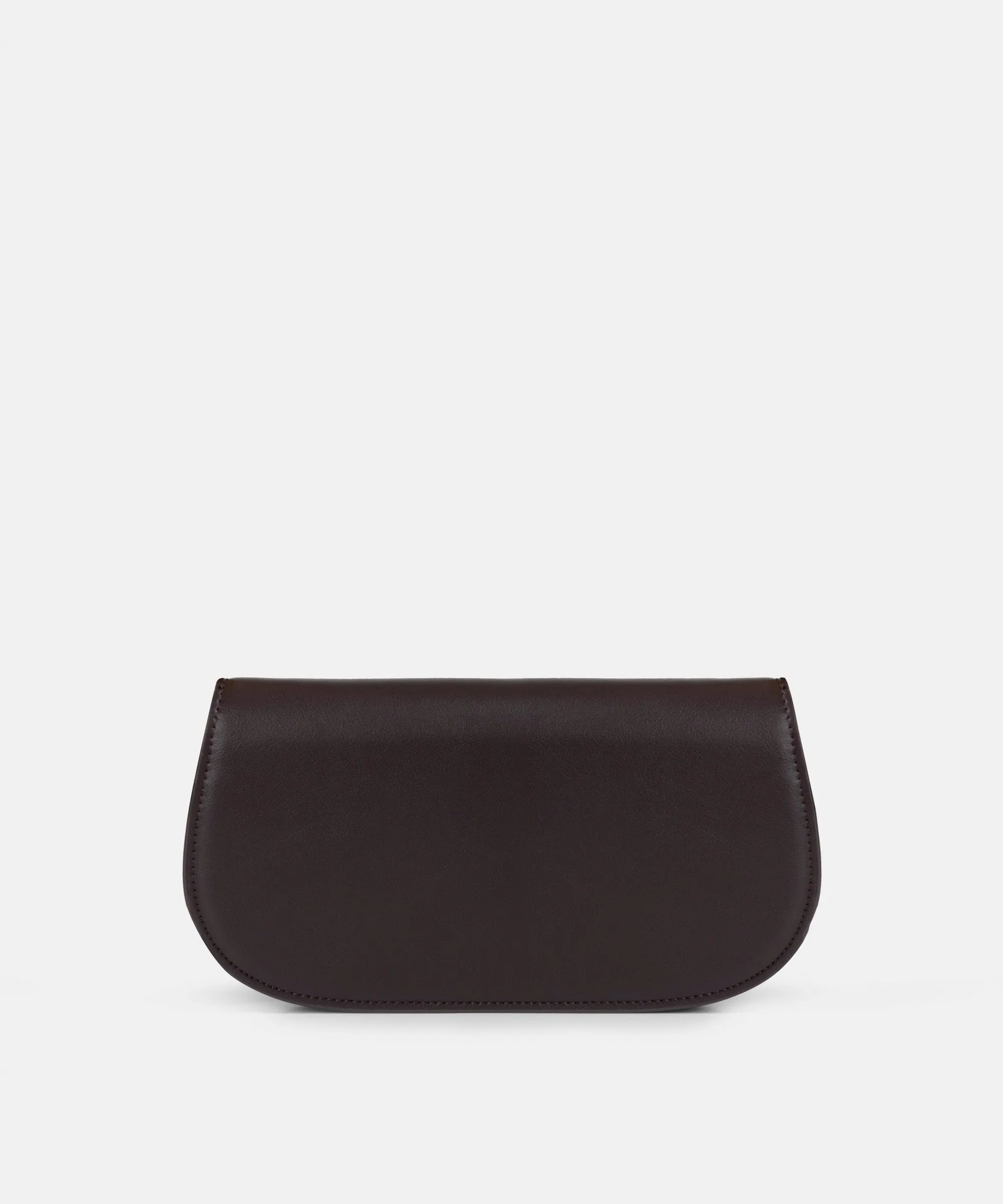 Ipekyol Leather Look Chain Strap Bag Brown
