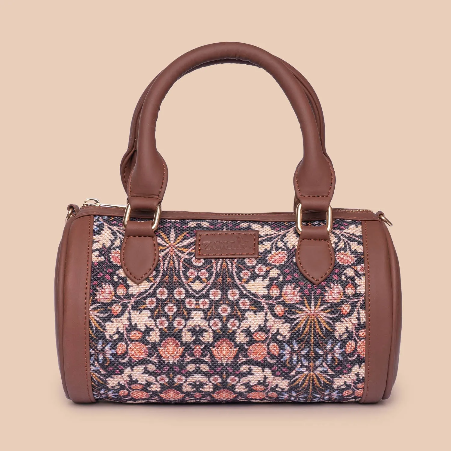 Kashmir Blooms Statement Satchel (Small)