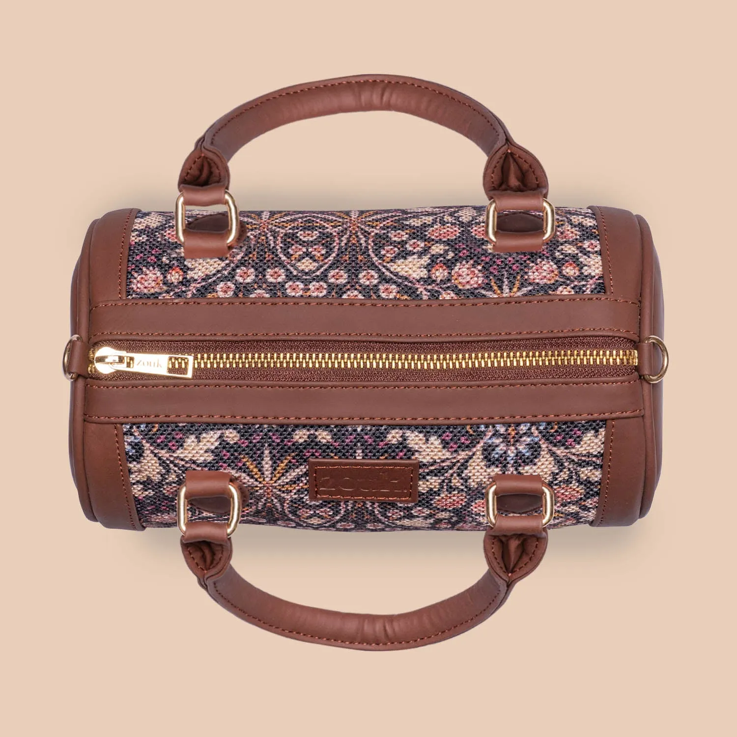 Kashmir Blooms Statement Satchel (Small)