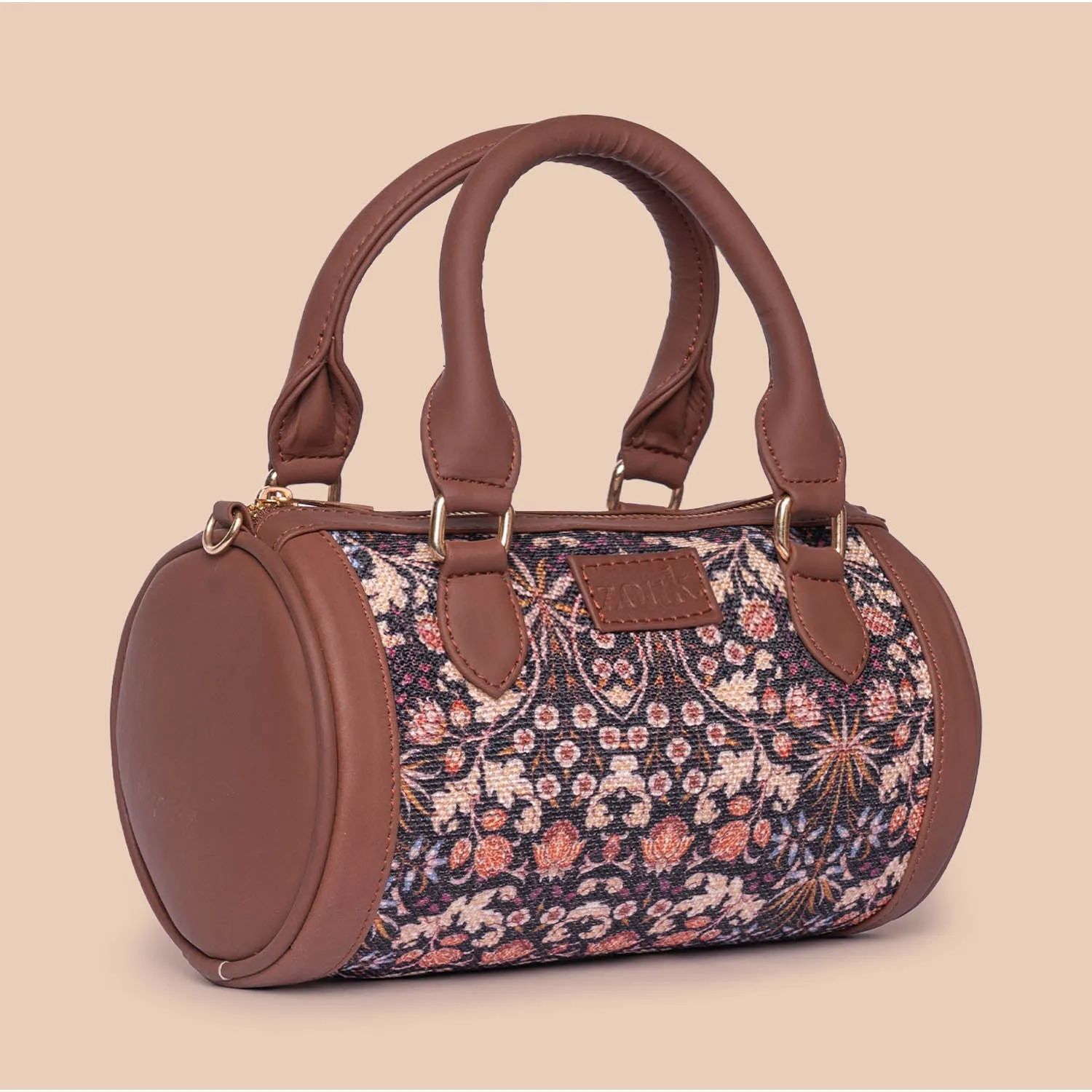 Kashmir Blooms Statement Satchel (Small)