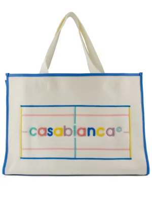 knit tote bag