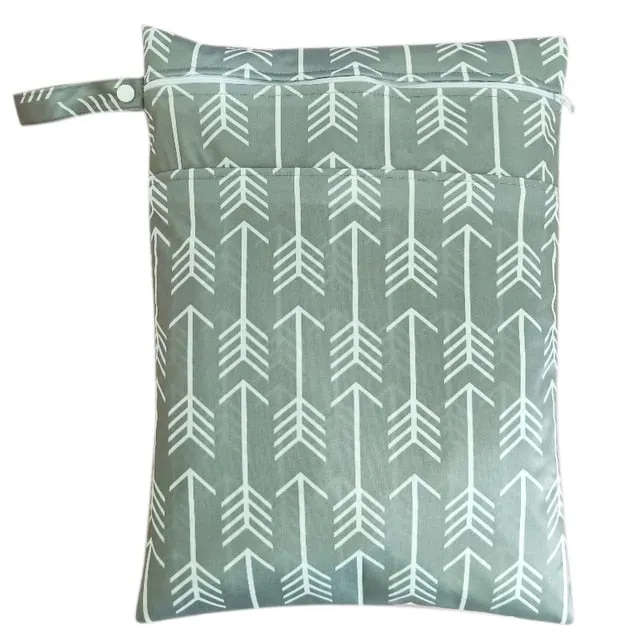Large Wet Bags: Fun Prints and Dual Zippers for Practical Storage
