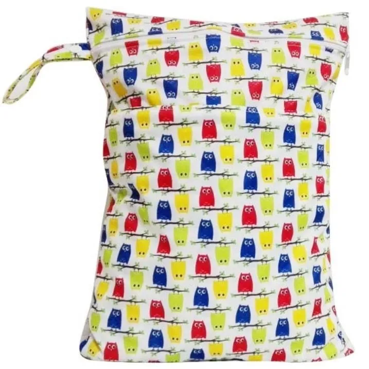 Large Wet Bags: Fun Prints and Dual Zippers for Practical Storage