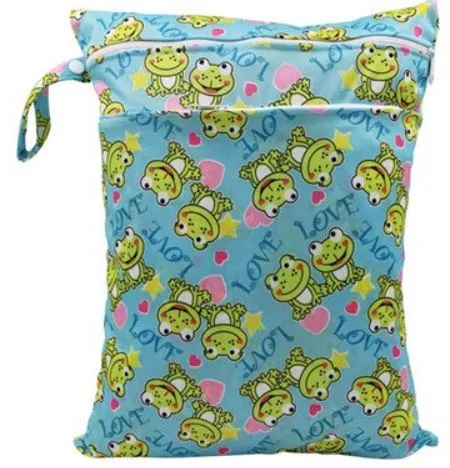 Large Wet Bags: Fun Prints and Dual Zippers for Practical Storage