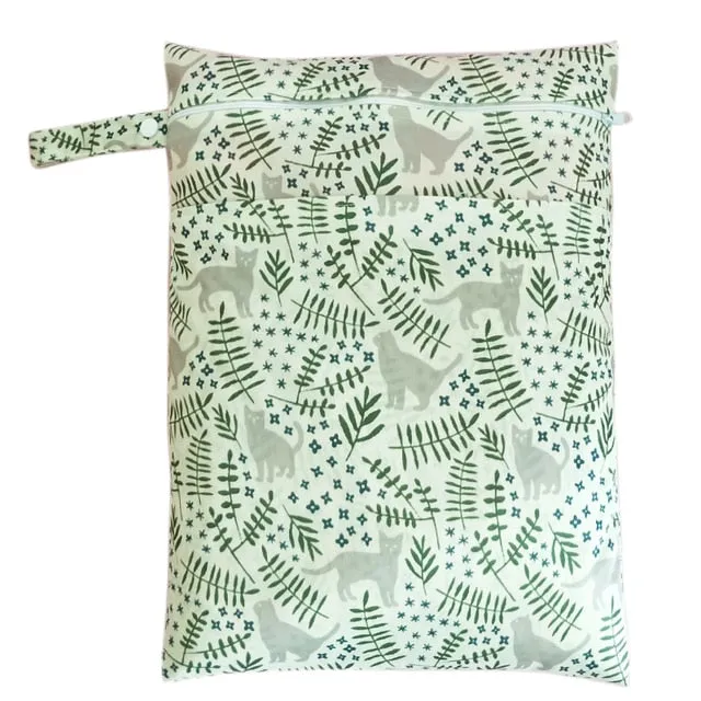 Large Wet Bags: Fun Prints and Dual Zippers for Practical Storage