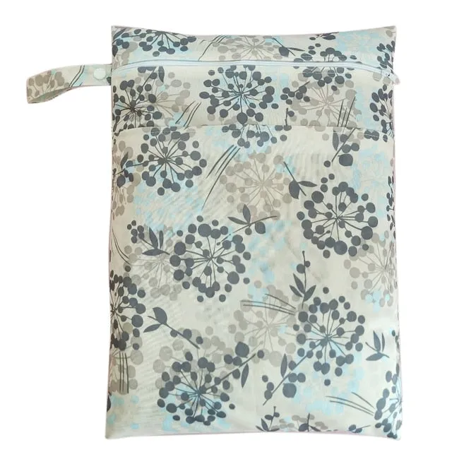 Large Wet Bags: Fun Prints and Dual Zippers for Practical Storage