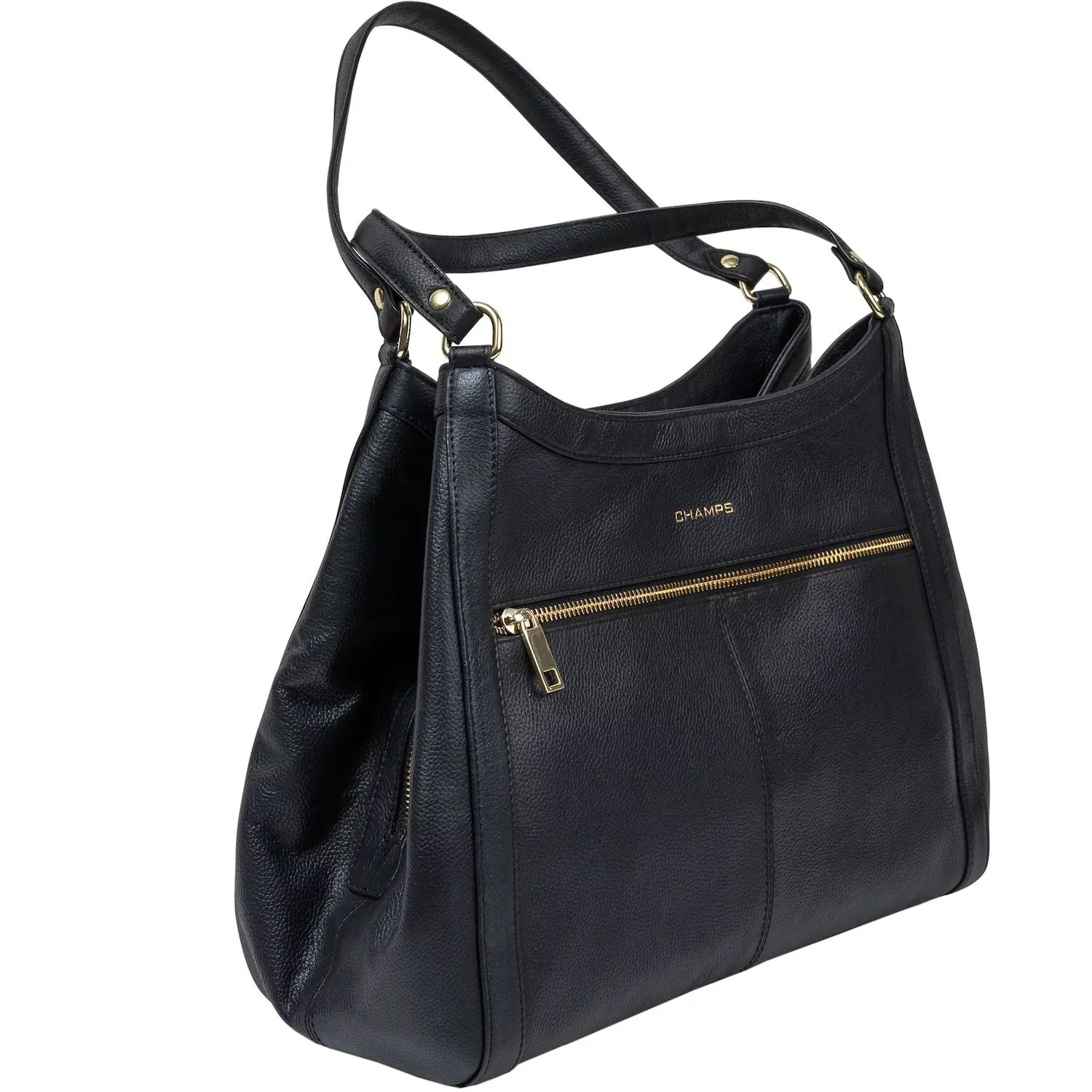 Leather hobo bag from the Champs Gala Champs collection