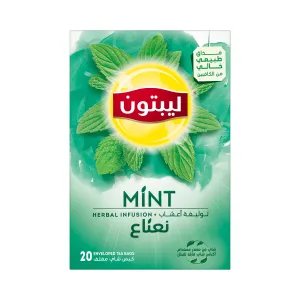 Lipton Mint Tea Herbal Infusion - 20 Tea Bags