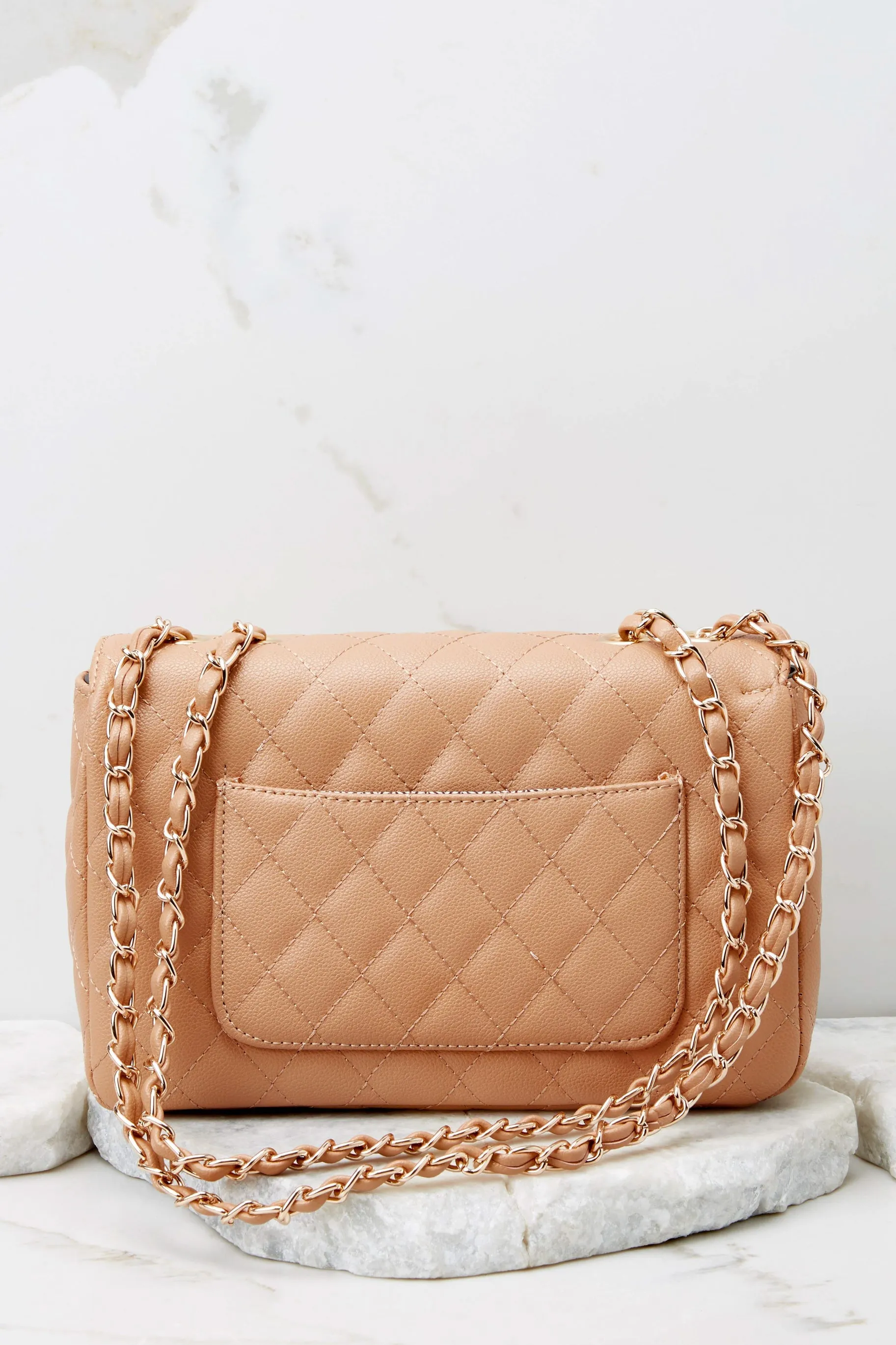 Look No Further Light Camel Bag