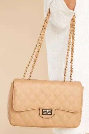 Look No Further Light Camel Bag