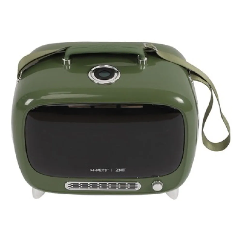 M-Pets Sixties TV Smart Pet Carrier (Green)