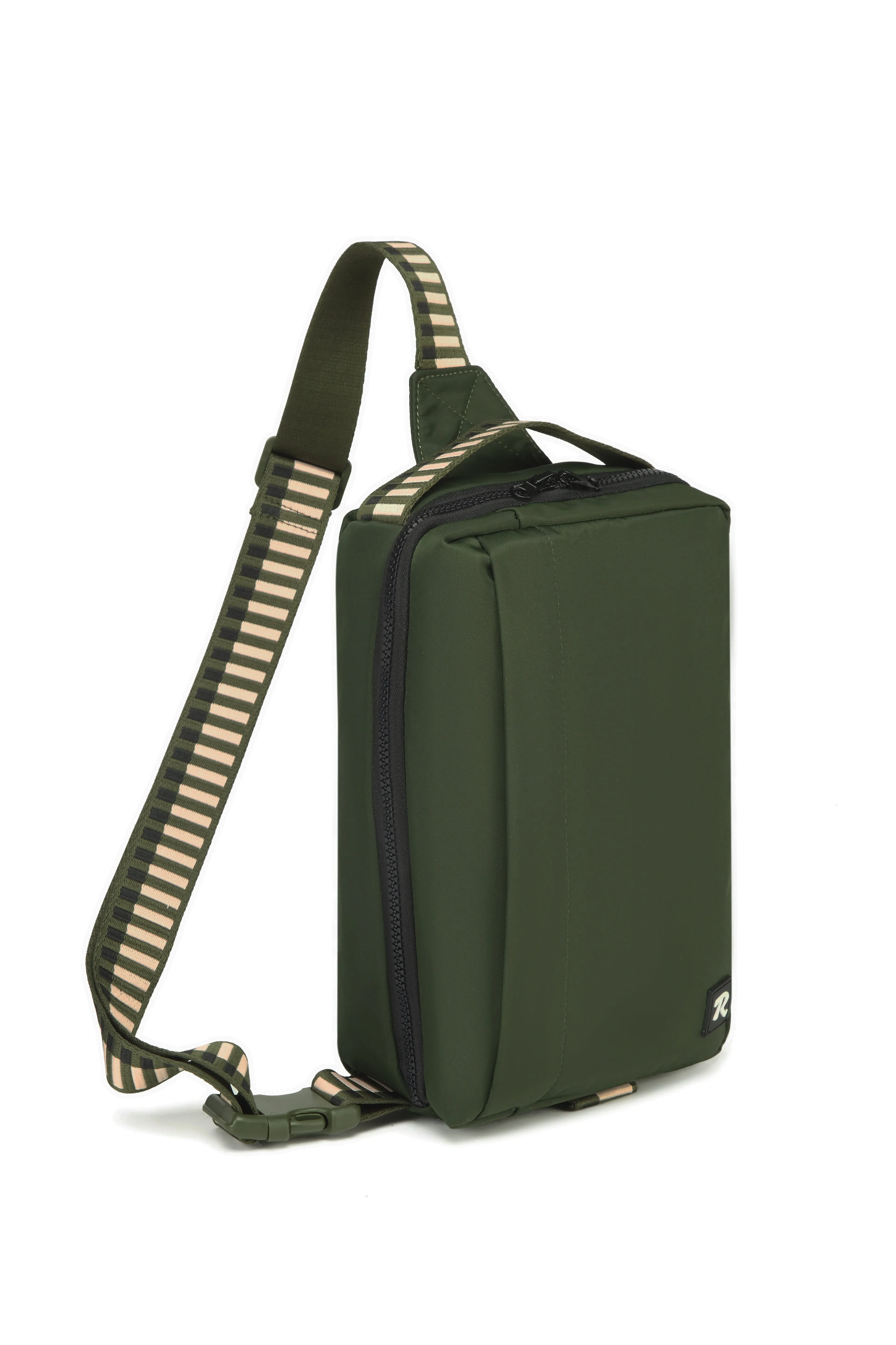 Mae Reveille | Fatigue Nylon Sling Bag Conceal Carry