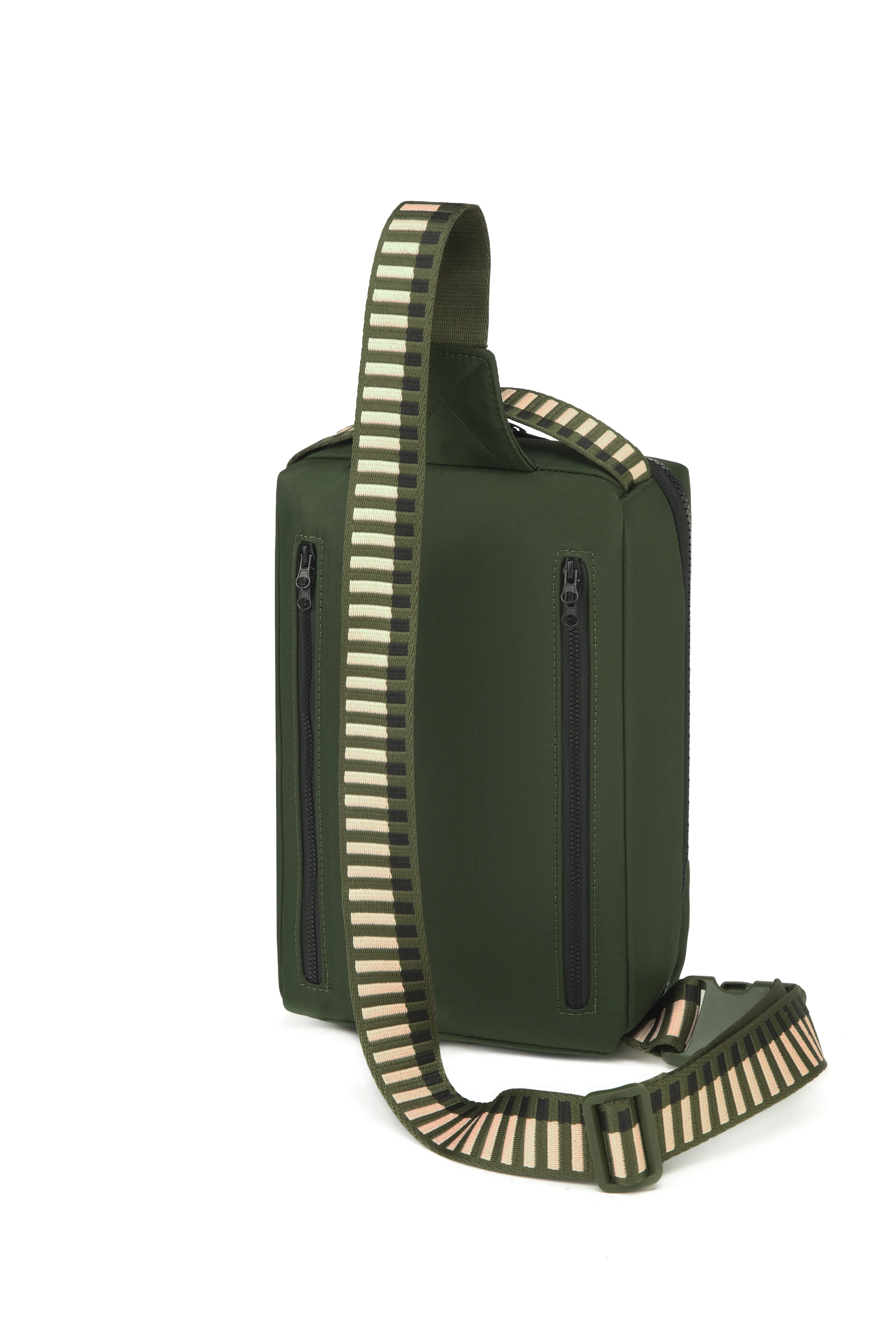 Mae Reveille | Fatigue Nylon Sling Bag Conceal Carry