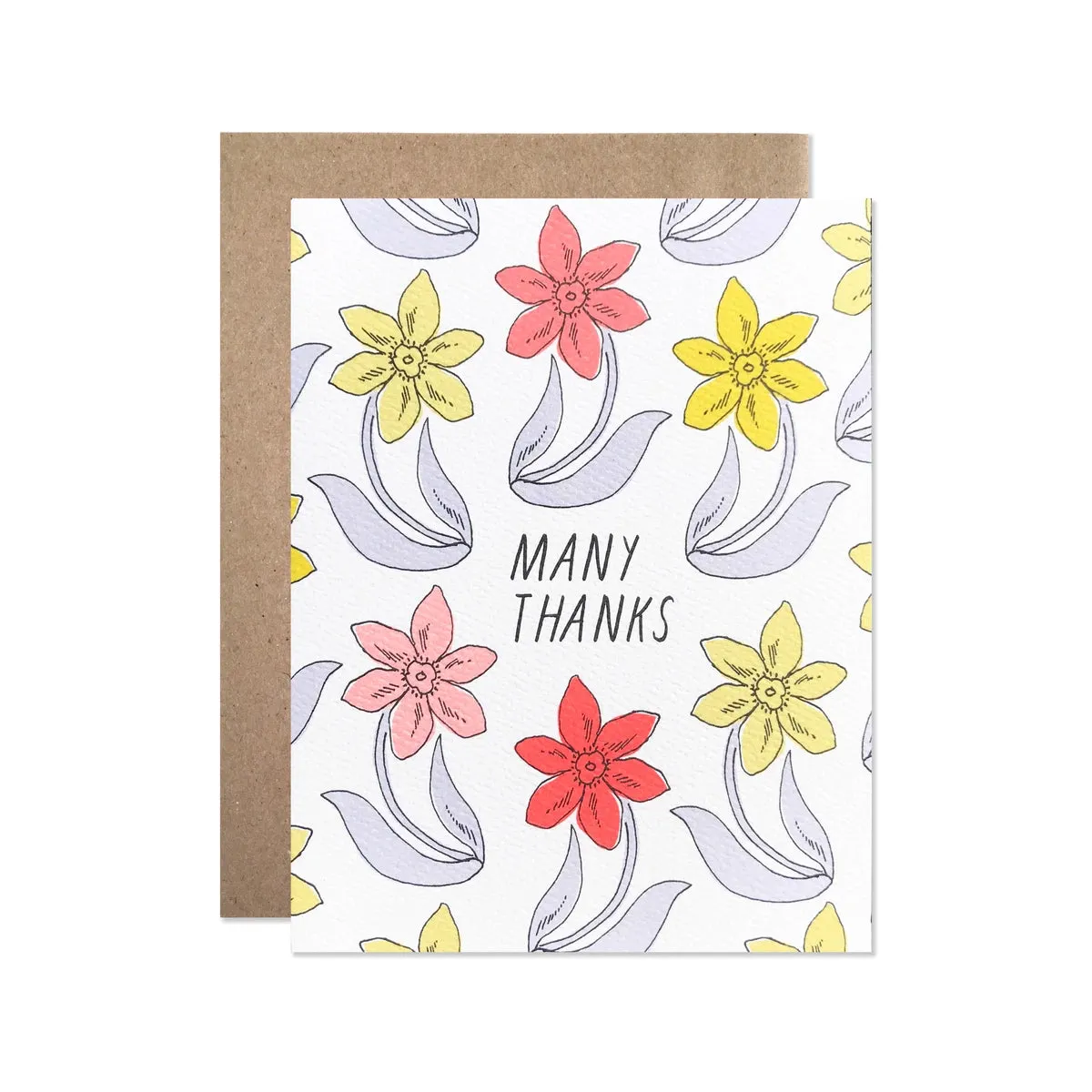 Many Thanks Card