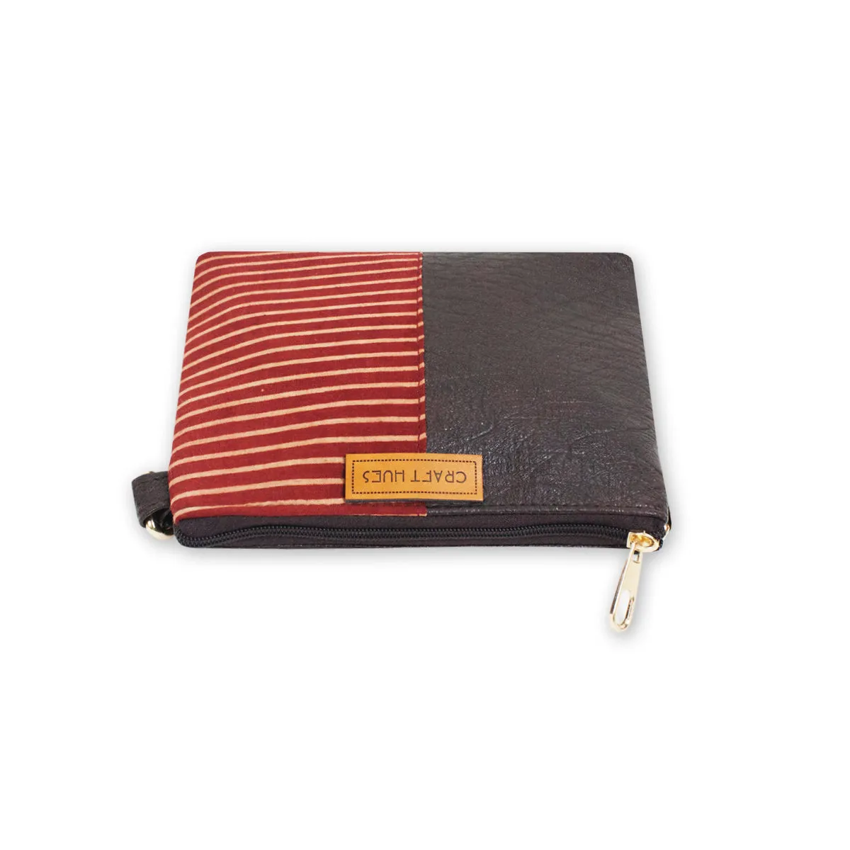 Maroon Lines Mobile Sling Bag
