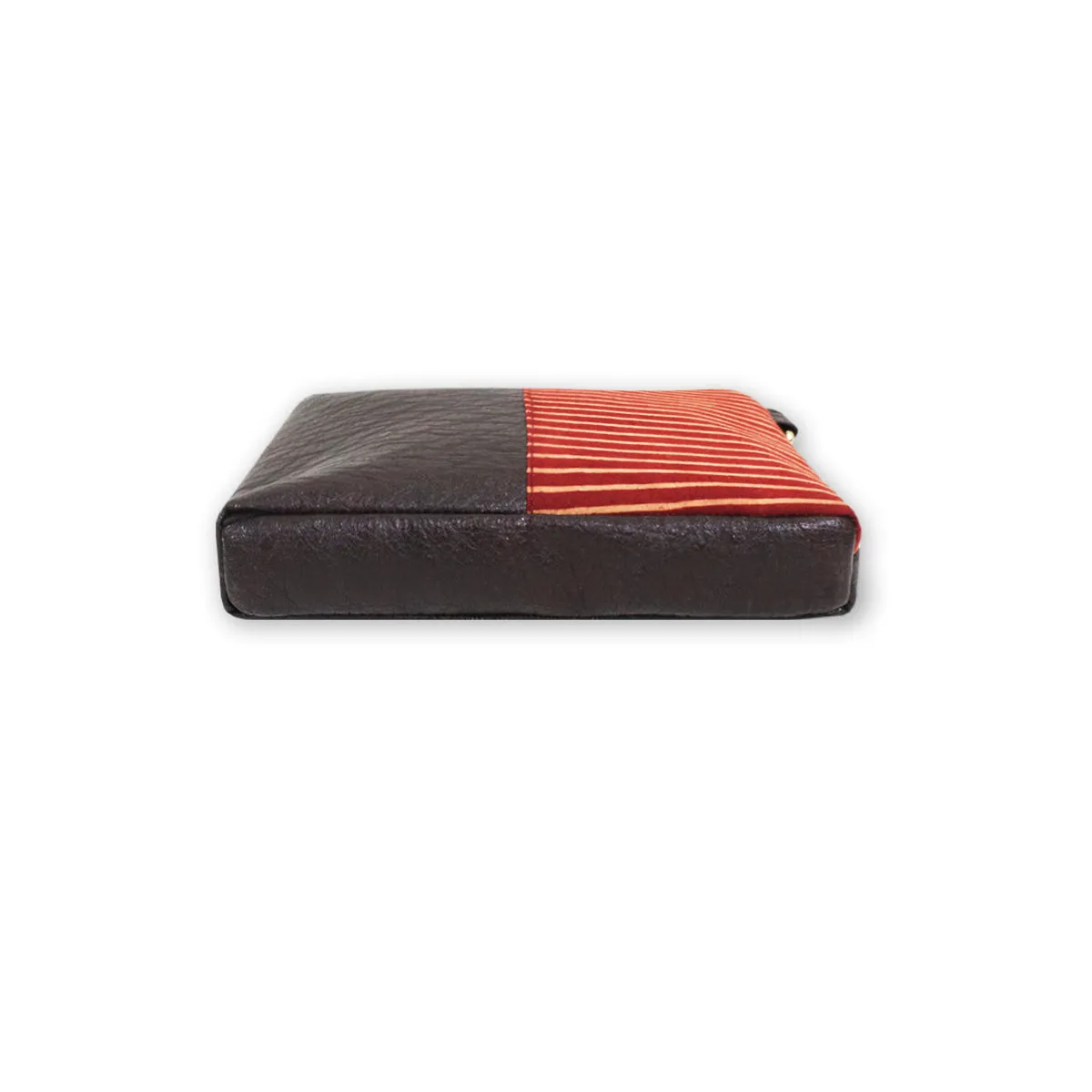 Maroon Lines Mobile Sling Bag