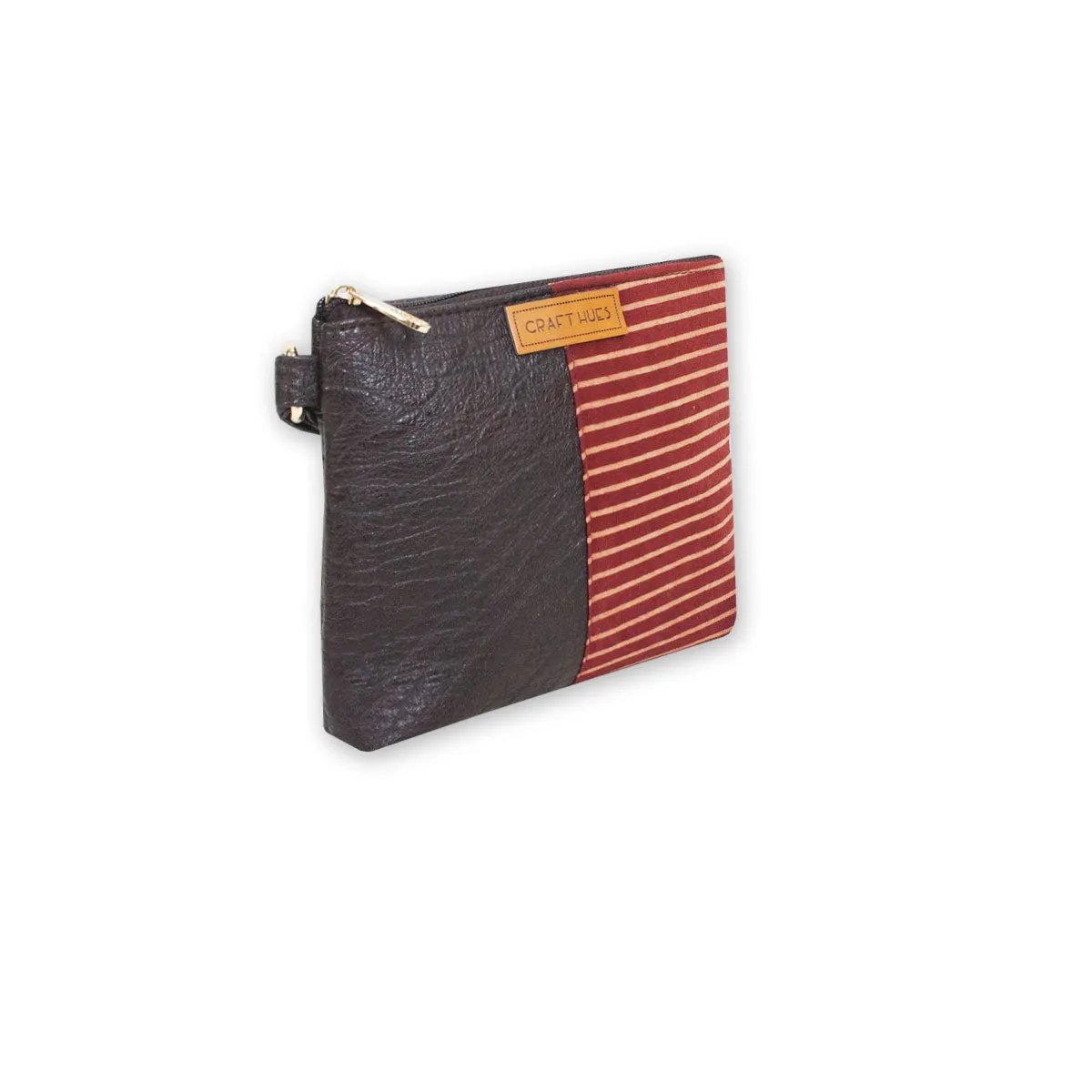 Maroon Lines Mobile Sling Bag