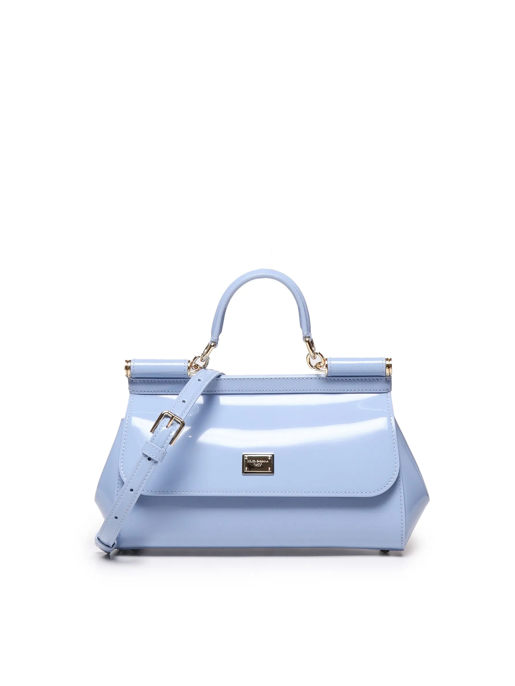 Medium Patent Leather Sicily Bag