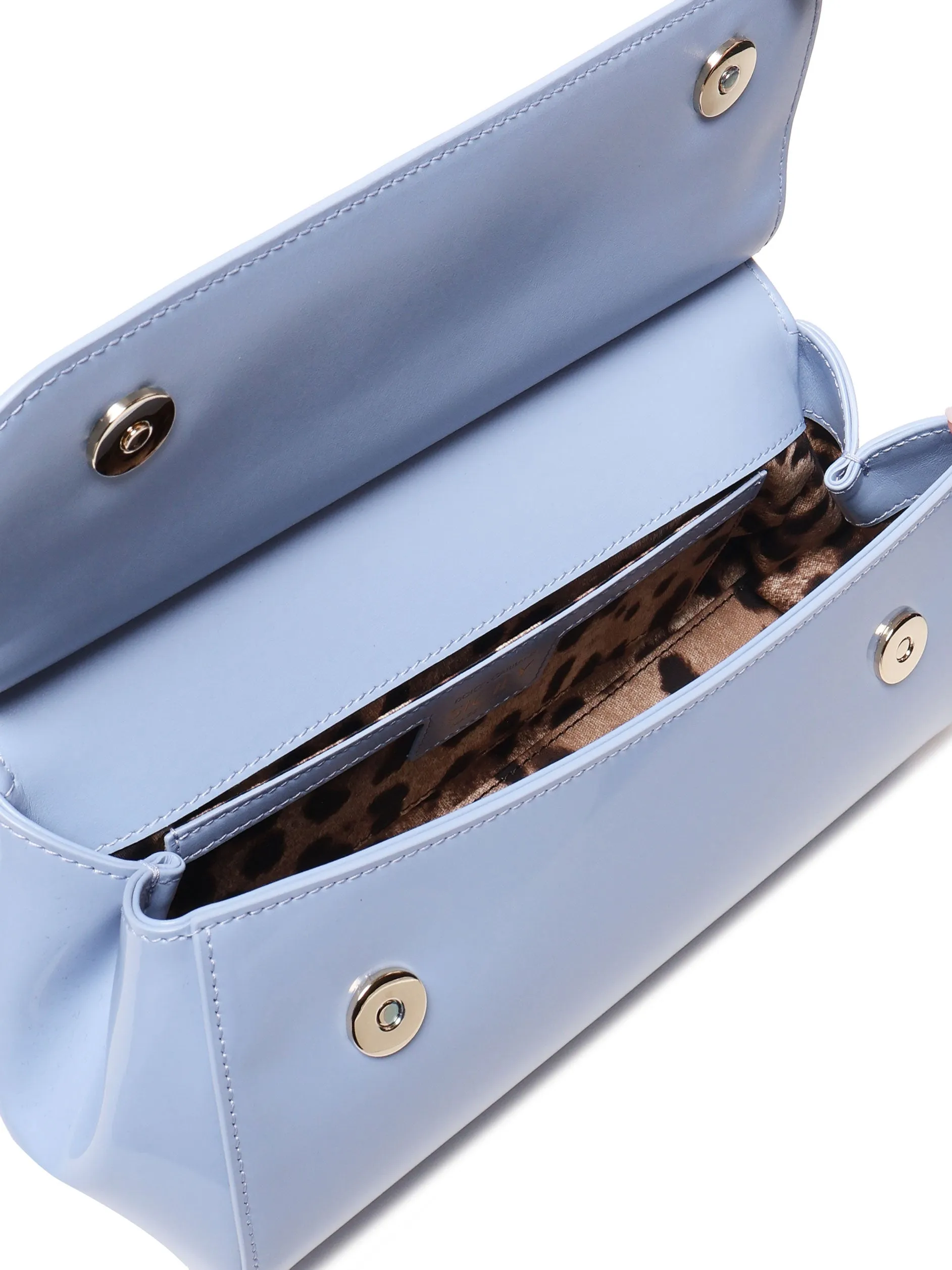 Medium Patent Leather Sicily Bag