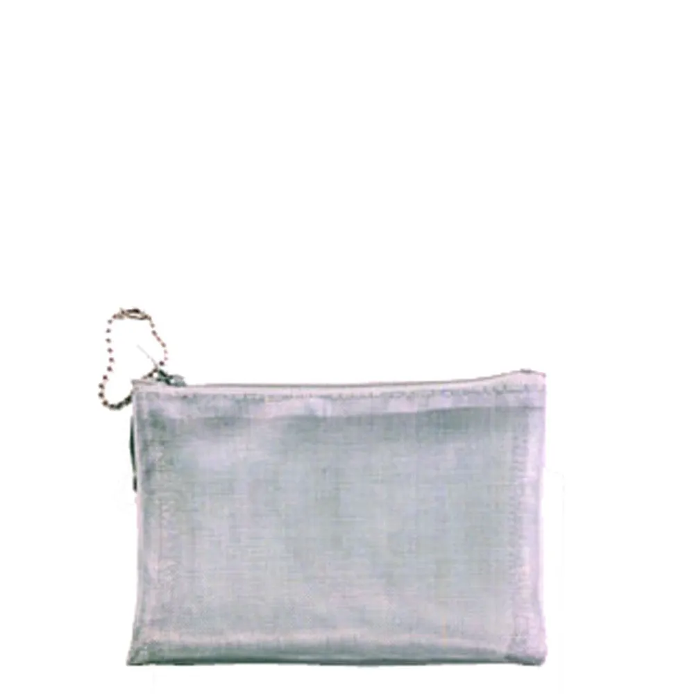 Mesh Silver Wire Travel Cosmetic Bag  3.5 X 5" Walker