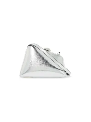 Midnight Mini Triangular Clutch Bag