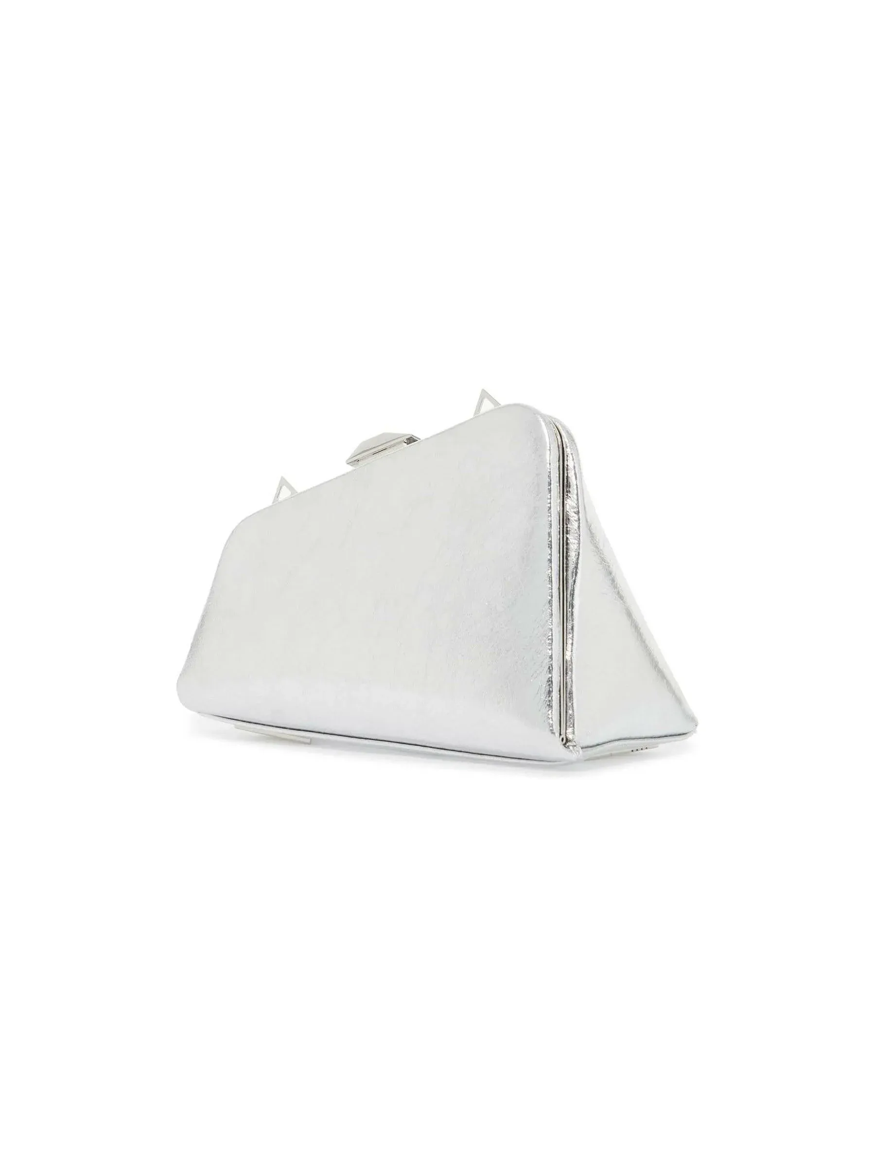Midnight Mini Triangular Clutch Bag