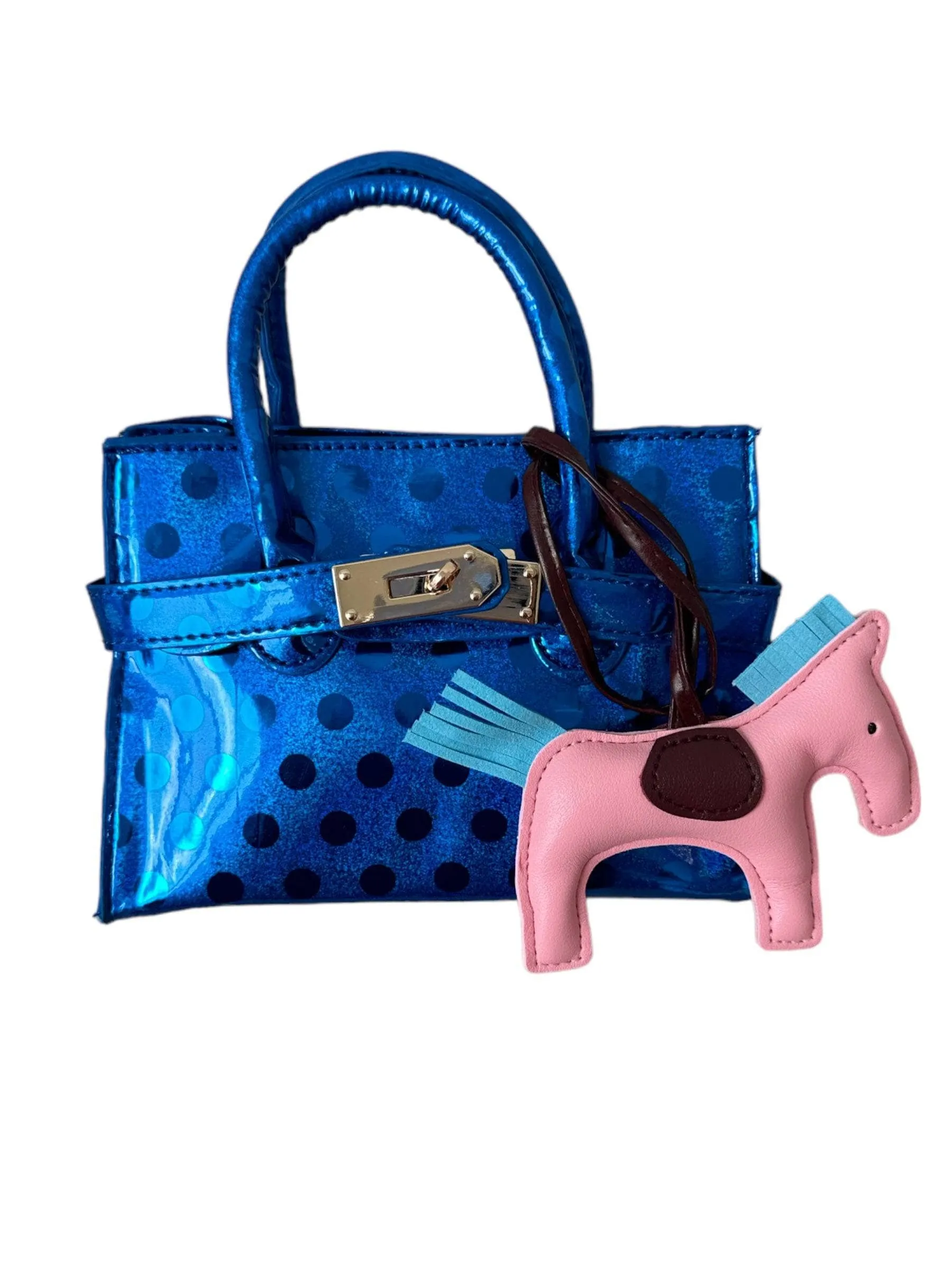 Mini Iridescent Dot Purse